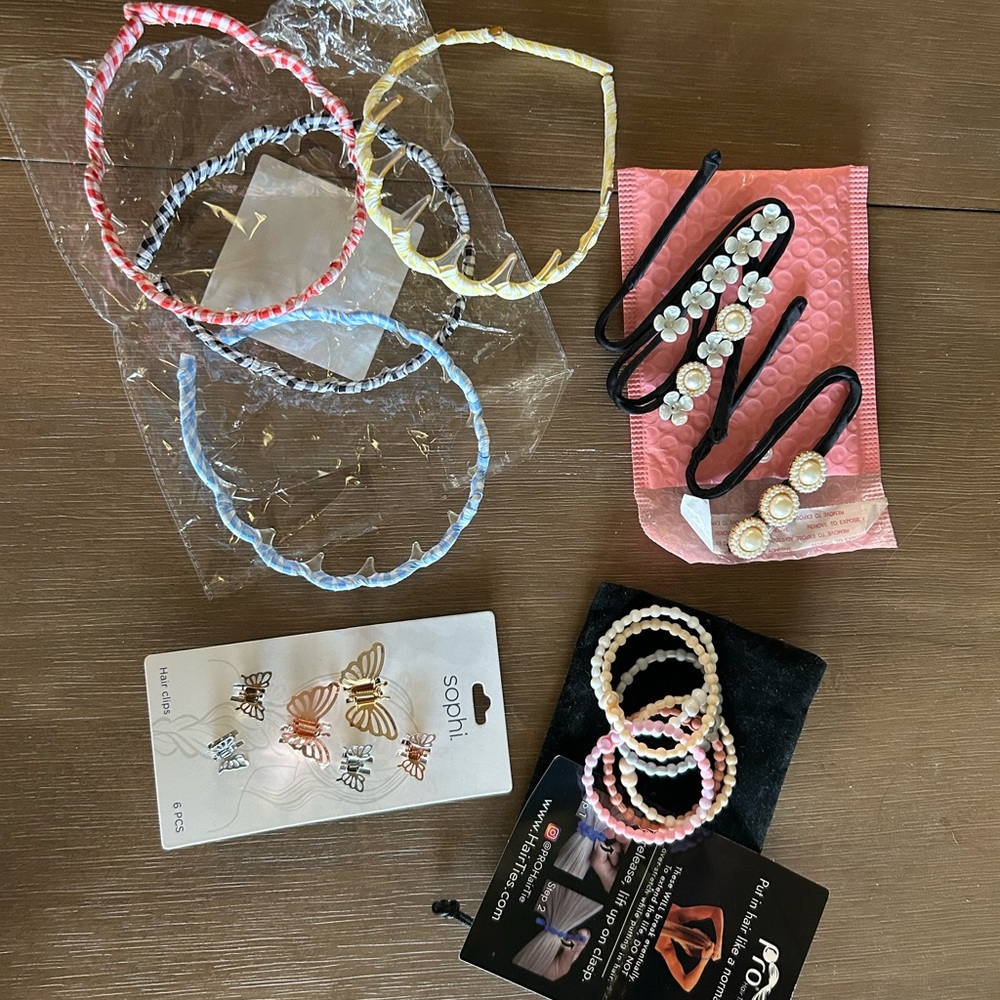 Women's Hair Accessories Set - Multicolor